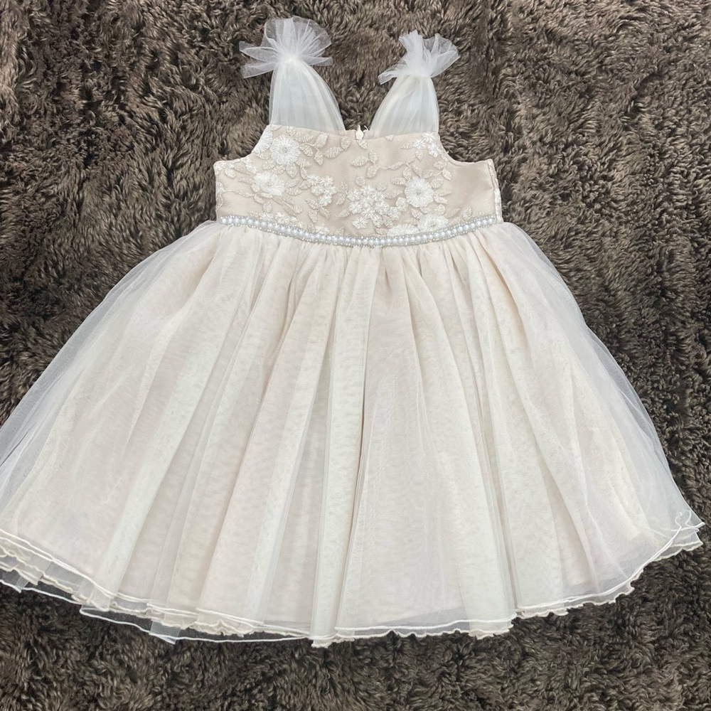 Empire waist baby dress;